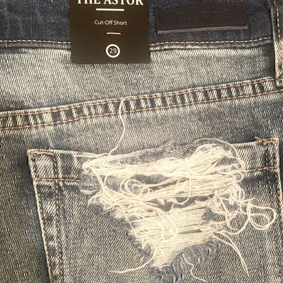NWT Blank NYC ‘The Astor’ Denim Short Size 29 - Picture 12 of 14